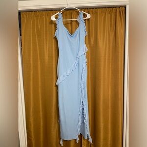 princess polly baby blue dress